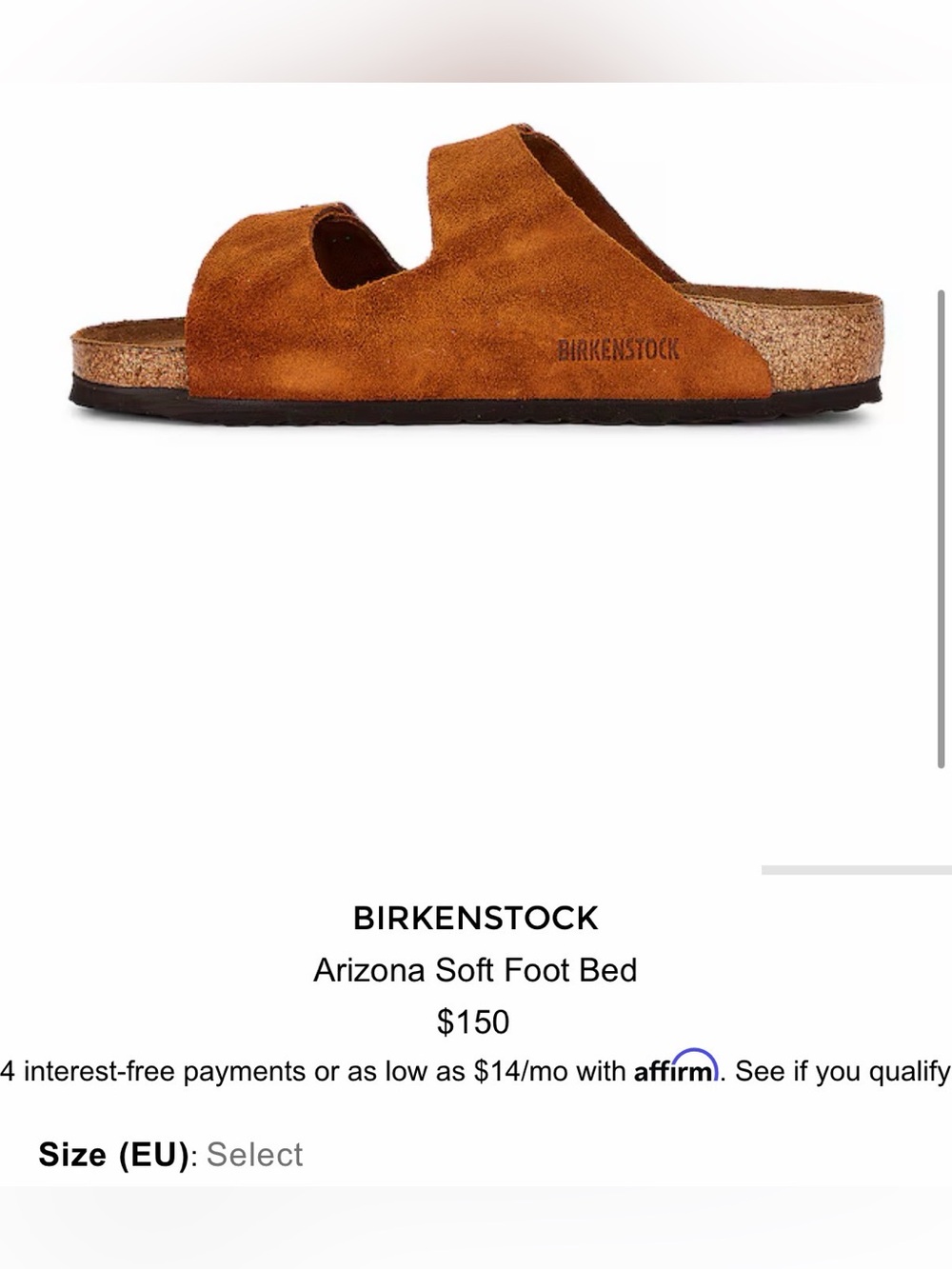 Birkenstock Suede Two-Buckle Slide Sandals in Brown - Picture 12 of 13